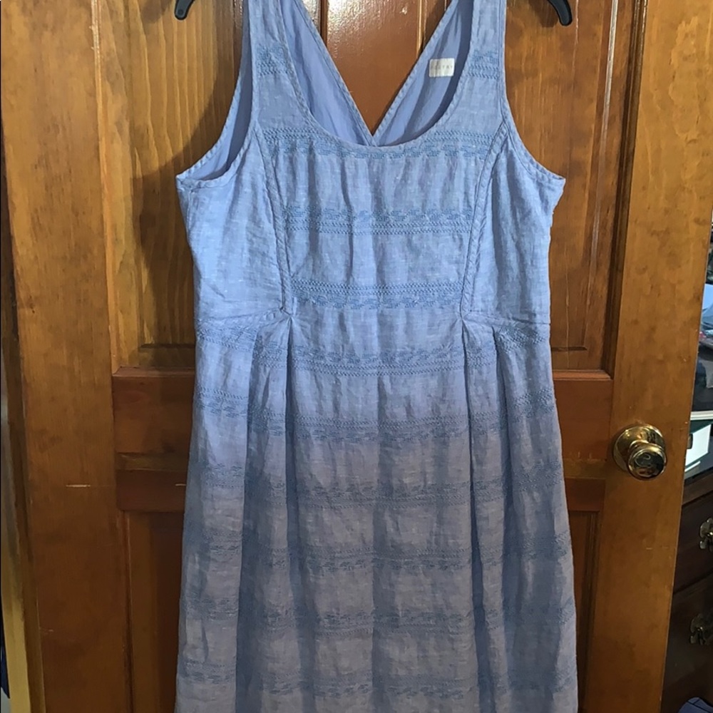 Blue Mid Dress